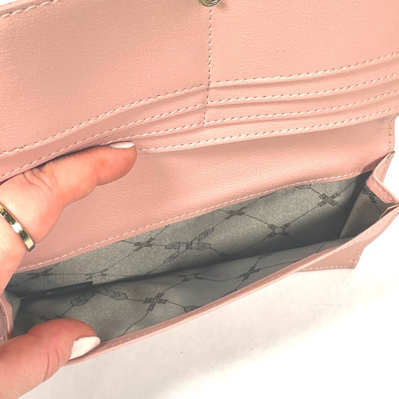 Aimee Kestenberg Blush Pink Wallet Medium Size Bi Fold - Picture 9 of 9